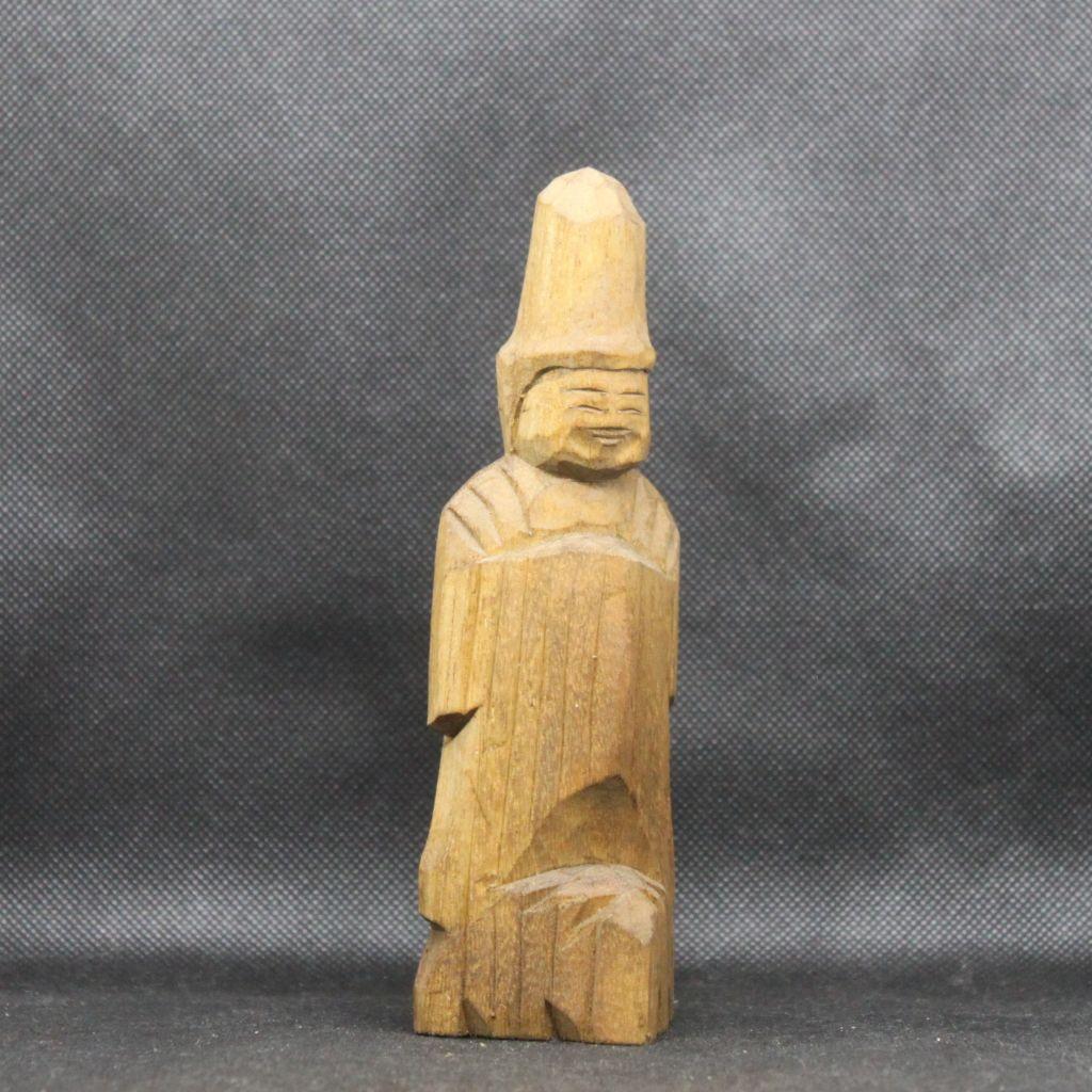 観音菩薩（15cm kb8201）仏像 円空仏 摸刻 木彫 | 2枚目