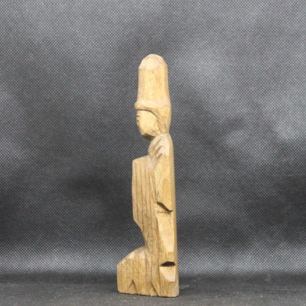 観音菩薩（15cm kb8201）仏像 円空仏 摸刻 木彫 | 7枚目