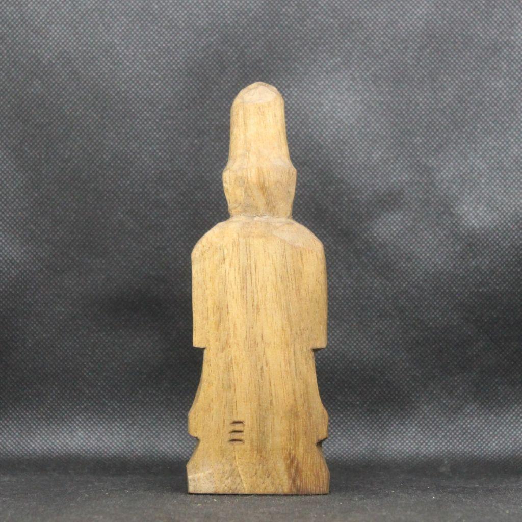 観音菩薩（15cm kb8201）仏像 円空仏 摸刻 木彫 | 9枚目